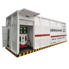40ft double wall dispenser pump for gas petrol mobile fuel station