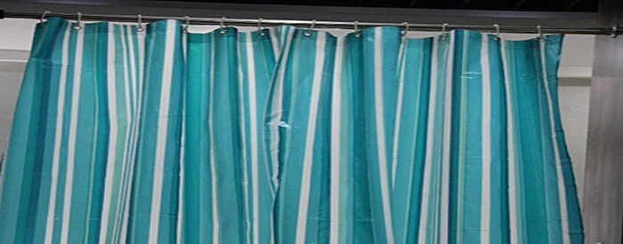 2018 High Quality fashionable PVEA Stripe Shower Curtain