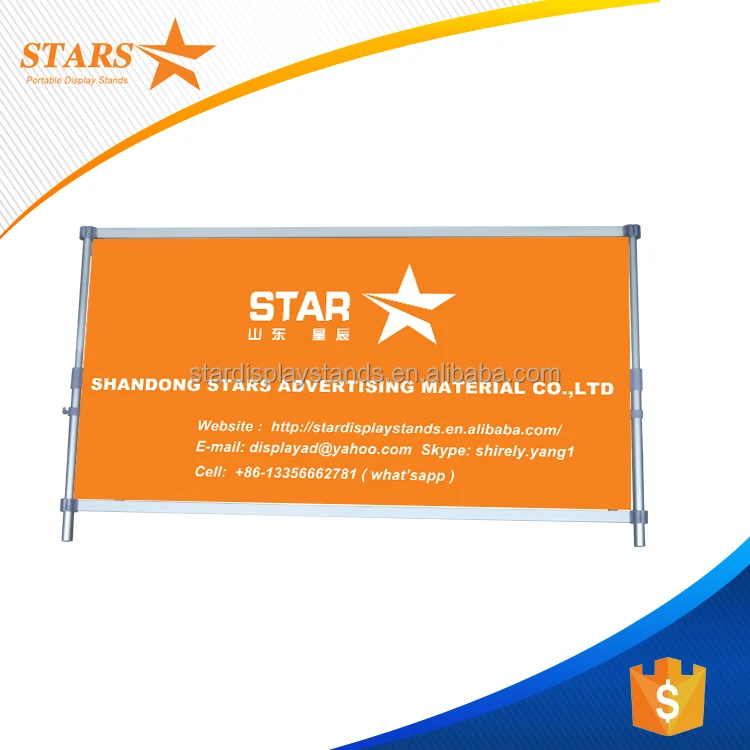 Top Quality Aluminium Banner Frame Outdoor Metal Sign Frames 2019