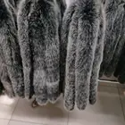 High quality factory price Real Blue Fox Fur Trim For Hood And Collar