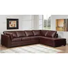 Latest design large sofas reclining sectionals tan leather sectional with chaise for sale