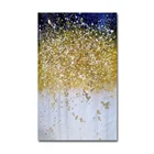 Wall Hanging Home Decoration Canvas Art Gold Leaf Abstract Modern Painting