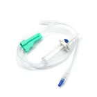 Disposable Medical Gravity Infusion IV Set With Flow Regulator