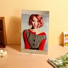 factory directly blank sublimation glass photo frame with clock BL-03 sublimation blanks