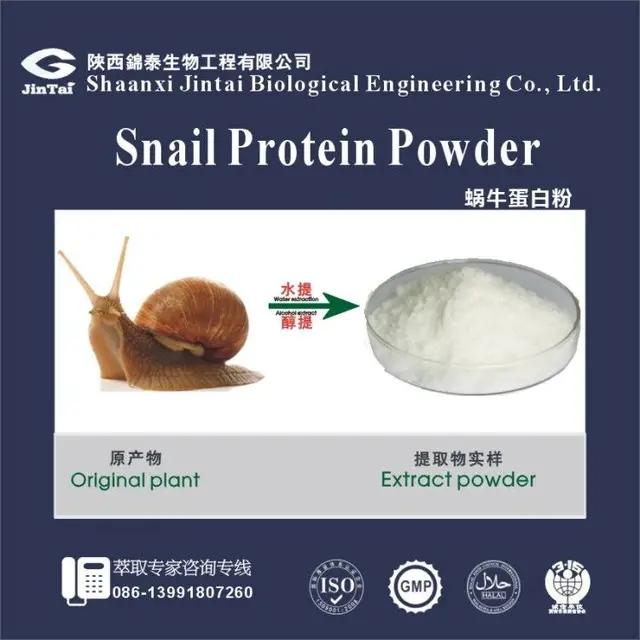 high nutrition snail protein powder