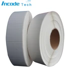 30mm*20mm*1000 plain white thermal label directly thermal label used on packing thermal transfer barcode printer