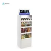 4 tiers cosmetic POP floor stand display supermarket shelf floor display