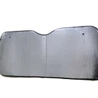 pe bubble foldable printing car front sunshade