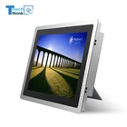 With vga card mini pci express 15 Inch AIO Touch Screen industrial panel PC