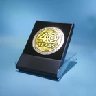 Made in china Cheap custom plastic packaging box acrylic wooden medal / coin display case
