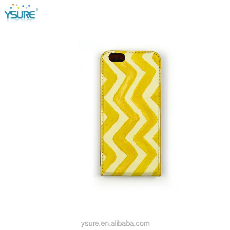 Ripple Pattern Genuine Leather Flip Phone Case For Nokia Lumia 1030 With Plaid Pattern Lining