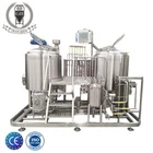 5 7 10 20bbl Beer Manufacturing Brewery Equipment / Ethanol Production Machine