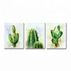 Simple Abstract Print The Cactus Flower Decor Acrylic Canvas Painting