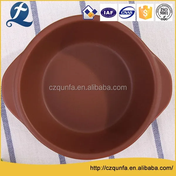 Factory China ceramic christmas bakeware with handle