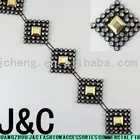 New Fashion Square Diomand Rhinestone Trimming