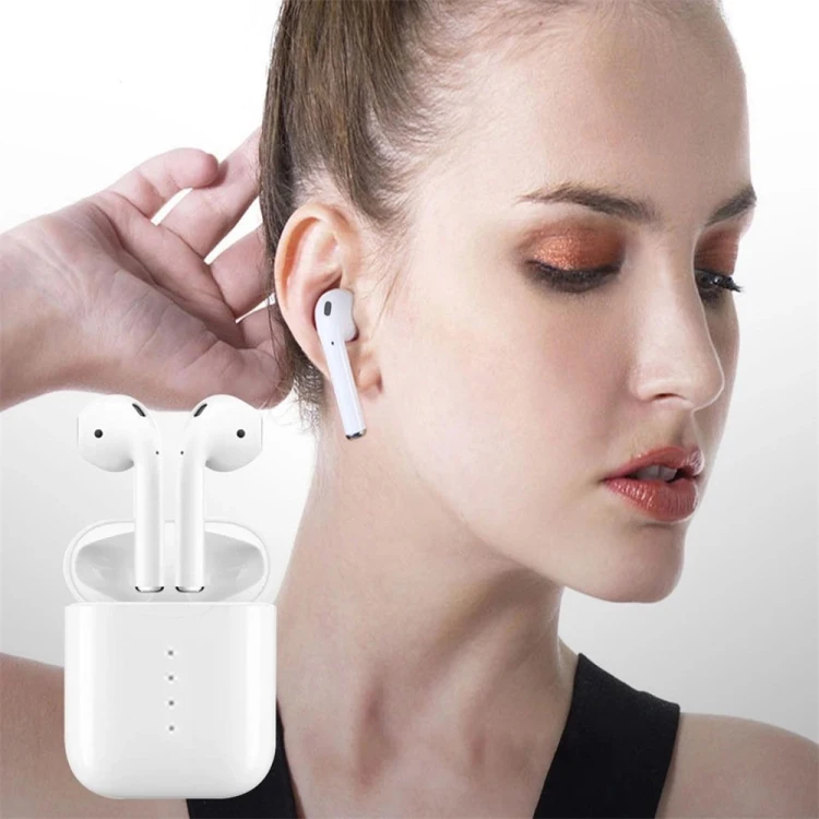 2019 newest wireless earphone i10 TWS super stereo wireless earbud with charging box earbuds i10s - ANKUX.COM