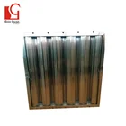 Durable grease filter mesh economic exhaust range hood baffle grease filter