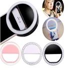 Wholesale portable rechargeable usb camera flash phone led selfie ring light