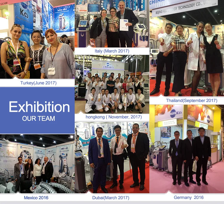 luxury laser tattoo removal machine with 1064nm, 532nm, 755nm, 1320nm and fractional 5 tips