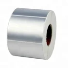 Adhesive nameplate matte silver polyester label sticker tape