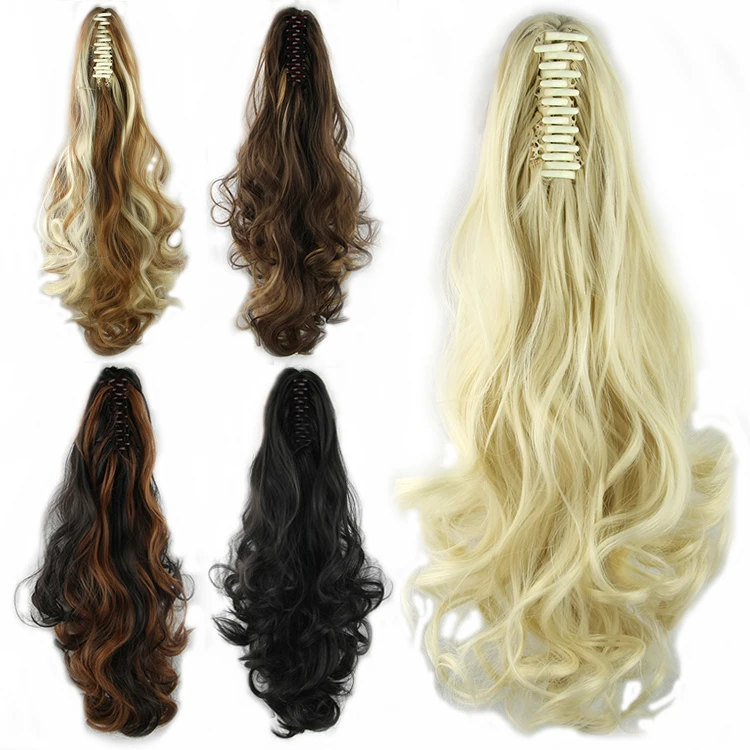 free shipping 2015 curly ponytail hairpiece, synthetic hair ponytail,pony tail hairpieces hair piece extension