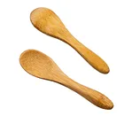 Promotional Short Spoon Bamboo mini baby spoon