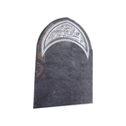 Hotselling Grey Price Memorial Stone Monument, Factory Granite Candle Holder For Tombstone-