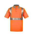 Work Vest Traffic Road Work 100% Polyester Birdeyes High Visibility Safety Vest