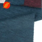 Knit fabric dyeing price 95 polyester 5 spandex slub garment fabric stocklot