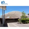 Permanent PVDF tensile corridor membrane structure