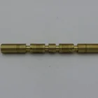 Aluminum Metal CNC Machined Threaded Hexagon Shaft For Motor
