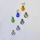 The high quality refrigerator paste photo magnet Magnetic Sticker Glass bottle