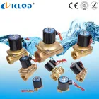 Made in China Popular Type Direct Acting Brass 110V 220V 12V 24V Oil Air Water Solenoid Valve