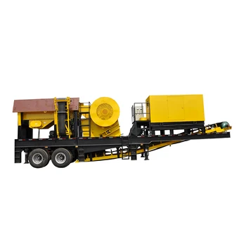newly 100 TPH mini rock mobile crusher for sale