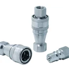 stainless steel close type pneumatic and hydraulic quick release coupling
