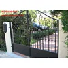 European Galvanized electric automatic driveway home iron gate design catalogue