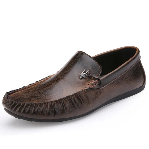 Casual Mens Loafers Patent Leather Shoes Man Shoes Male Slip On Summer Italian Driving Loafers Shoes For Men Mocassins Shoes