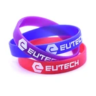 promotional products custom rubber bracelets silicone wristbands