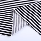 Combined order Single jersey DTY brush print striped stocklot knitted polyester microfiber tricot brush fabric
