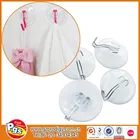 wholesale reusable plastic suction cup hook/ PVC material wall hook suction cup hanger
