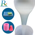 White 2 part liquid silicone rubber compound for gypsum mold making