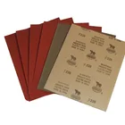 Aluminum oxide abrasive sanding paper sheet for polishing