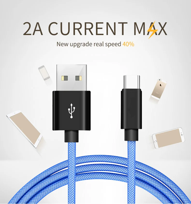 Wholesale alibaba best sellers 1m 3ft factory price fish net usb c cable for type c - ANKUX.COM