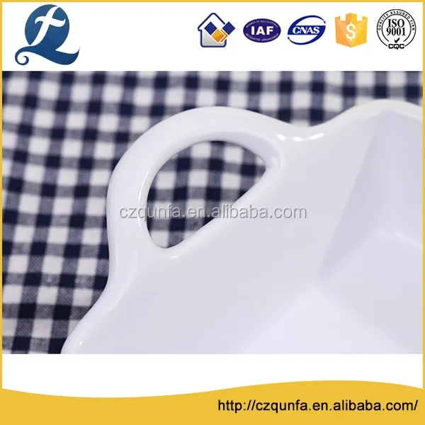 Certification guarantee food grade ceramic bakeware baking trays
