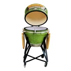 Wood Stove Wooden Camping Stove Outdoor Patio Furniture Egg Shaped Cooking Style Camping Wood Stove