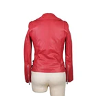 2018 Latest Design Superior Quality Winter Jackets For Ladies Biker Leather Jacket