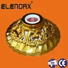 ABS brass colorful B22 E27 ceiling lamp holder (H5115-10)