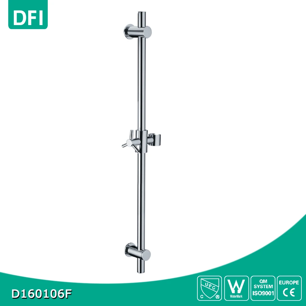 brass shower rail