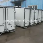 1.5t refrigerator car mobile catering kitchen trailer reefer truck bodies grp frigo box van body