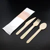 Made In China In Low Price Of Disposable Wooden Forks And Knives Cutlery